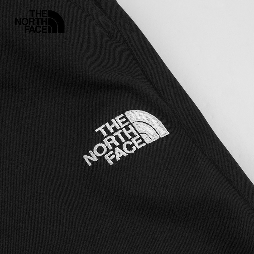 The North Face北面男款黑色防風防潑水保暖舒適休閒長褲｜81SIJK3