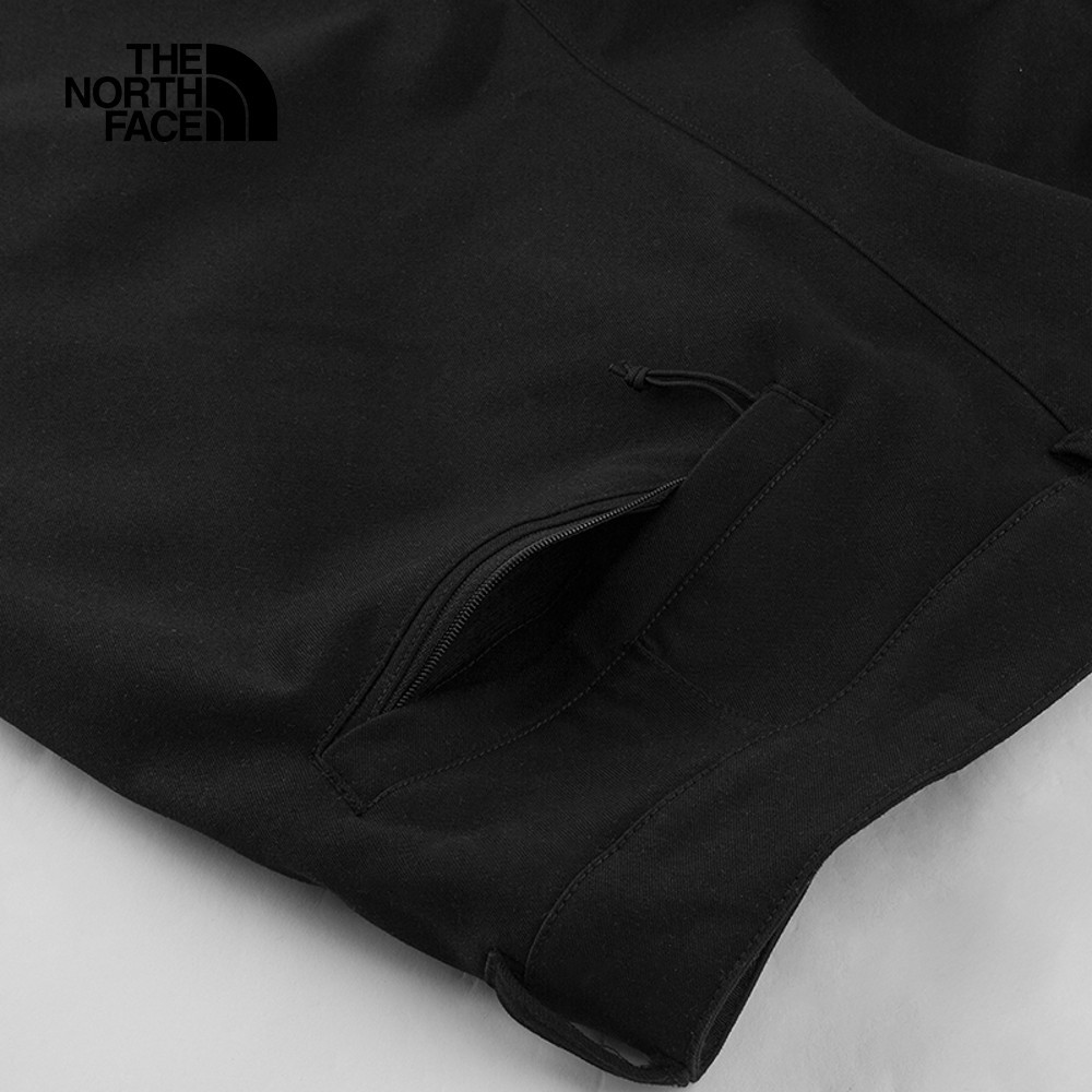 The North Face北面男款黑色防風防潑水保暖舒適休閒長褲｜81SIJK3