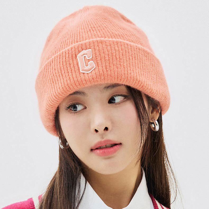 MLB 安哥拉兔毛針織毛帽 克里夫蘭守護者隊 (3ABNM0136-45ORL)