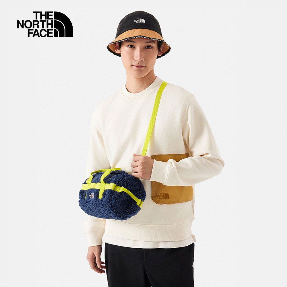 【10/24 00點週末限定】The North Face北面男女款藍色背提兩用設計休閒單肩包｜87558K2