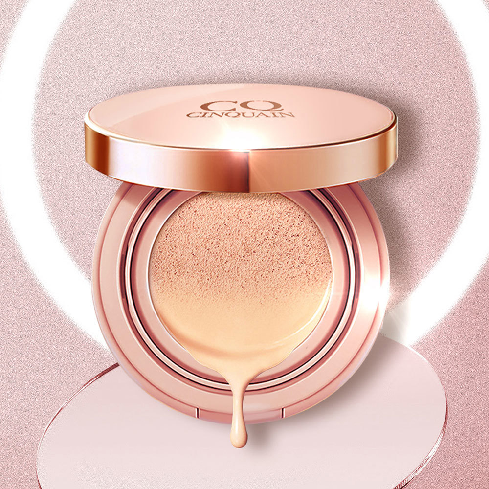 【亮膚無瑕】CQ思珂 璀璨粉嫩光氣墊粉餅SPF50★★★(2色任選)