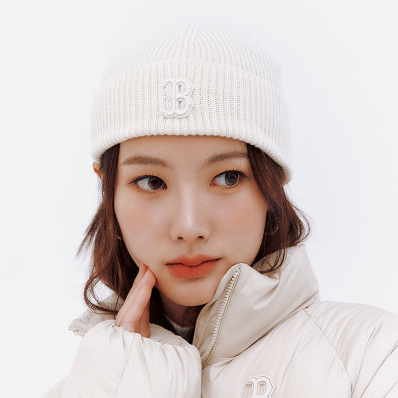 MLB 針織毛帽 波士頓紅襪隊 (3ABNS0136-43CRD)