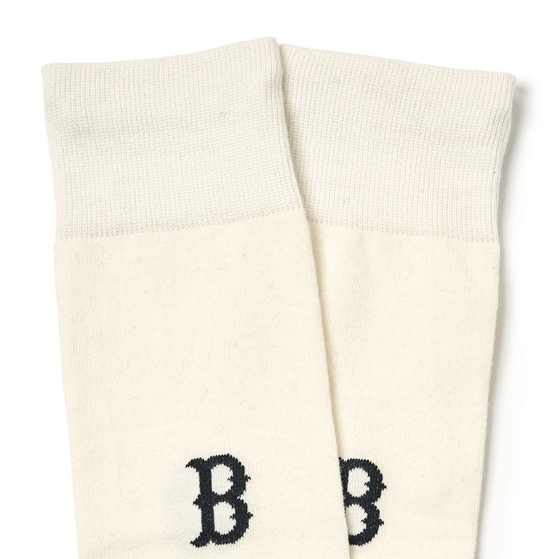 MLB 膝上襪 高筒襪 波士頓紅襪隊 (3ASOKA13N-43CRD)