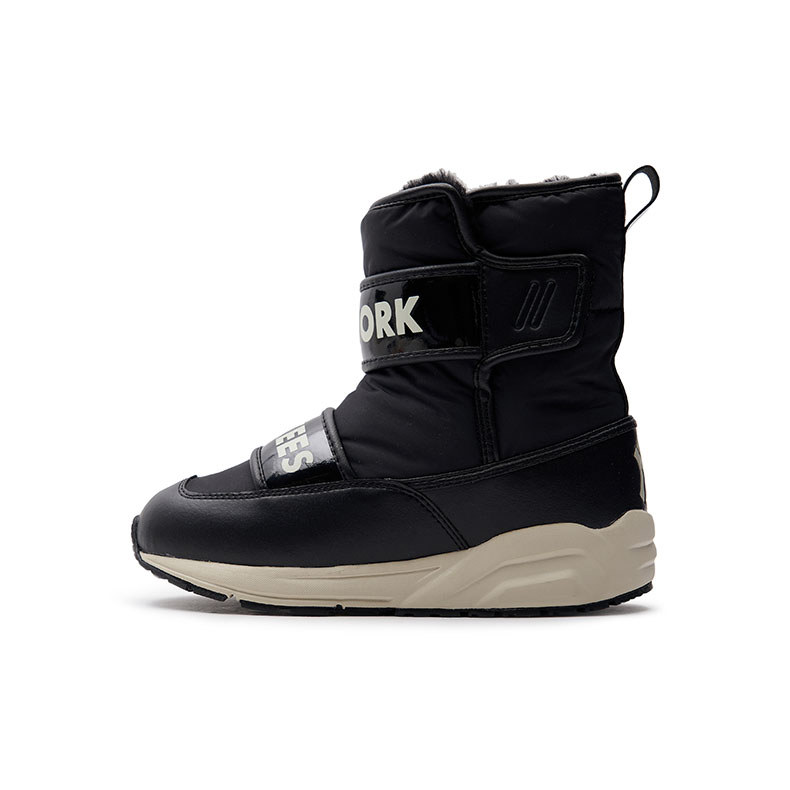 MLB KIDS 內刷毛短靴 童鞋 紐約洋基隊 (7AWBB0836-50BKS)