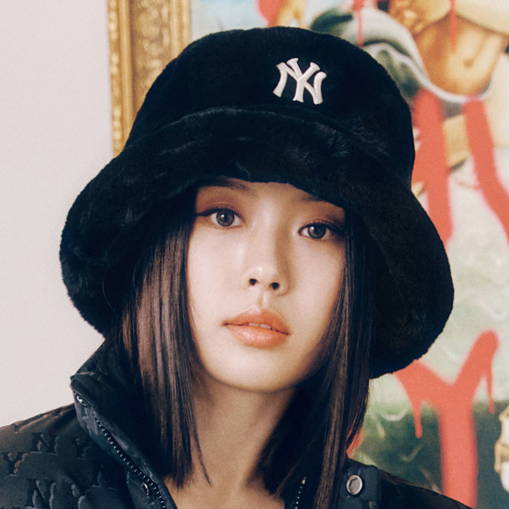 MLB 絨毛漁夫帽 紐約洋基隊 (3AHTF0936-50BKS)