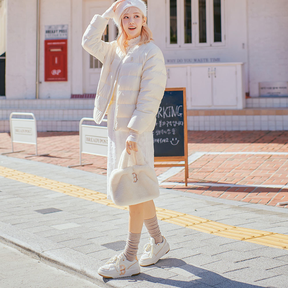 MLB 絨毛托特包 斜背包 波士頓紅襪隊 (3AORS0536-43BGL)