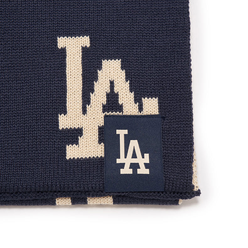 MLB 雙面圍巾 Monogram系列 洛杉磯道奇隊 (3AMFM0336-07NYD)