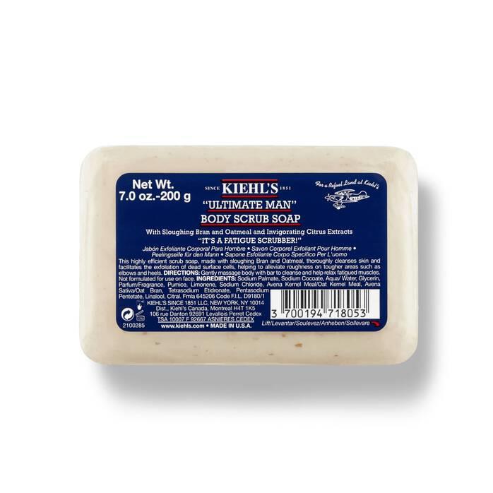 【Kiehl's 契爾氏】極限男性燕麥去角質潔膚皂 200g