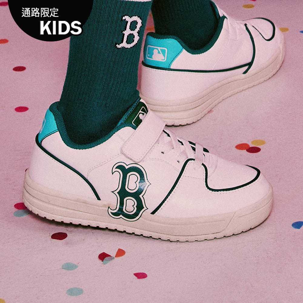 MLB KIDS 大童款 老爹鞋 學長鞋 童鞋 Chunky Liner系列 波士頓紅襪隊 (7ASX
