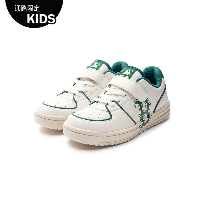 MLB KIDS 大童款 老爹鞋 學長鞋 童鞋 Chunky Liner系列 波士頓紅襪隊 (7ASXJA13N-43GND)