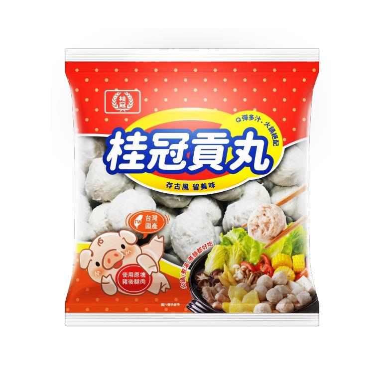 〔火鍋祭〕桂冠貢丸 360g（冷凍）
