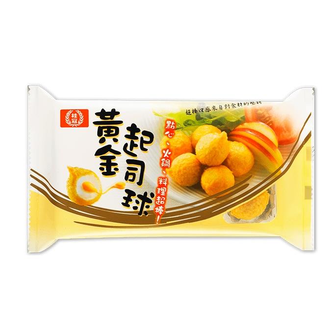 〔火鍋祭〕黃金起司球 120g（冷凍）