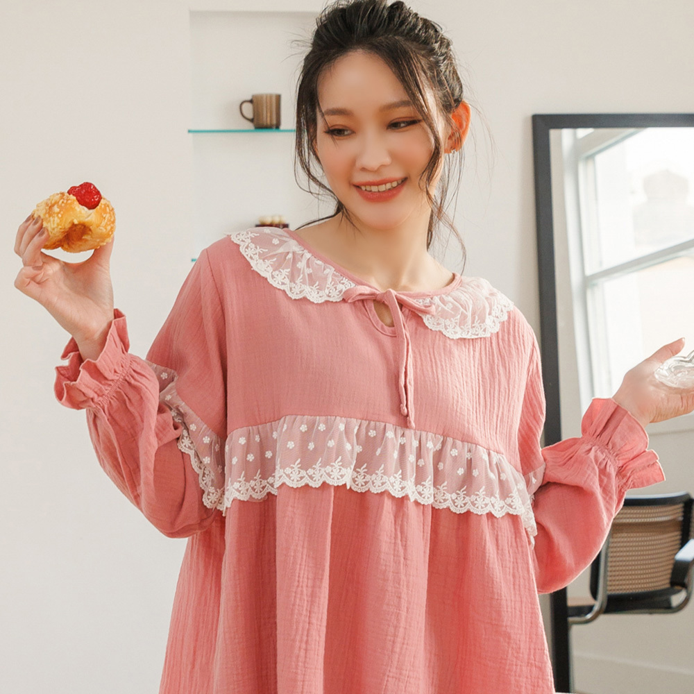 【純棉甜夢】二件式家居服 FREE 2色 I30024