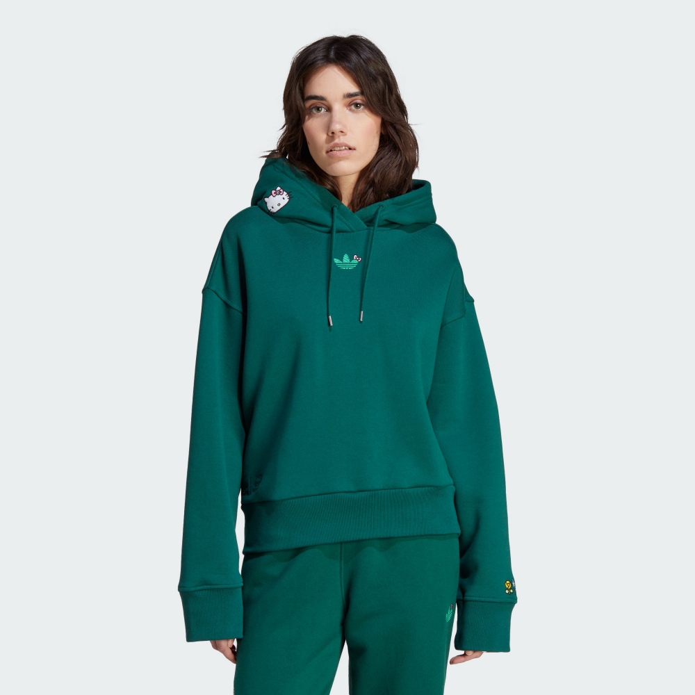 Adidas HELLO KITTY 連帽上衣｜快邁運動旗艦店