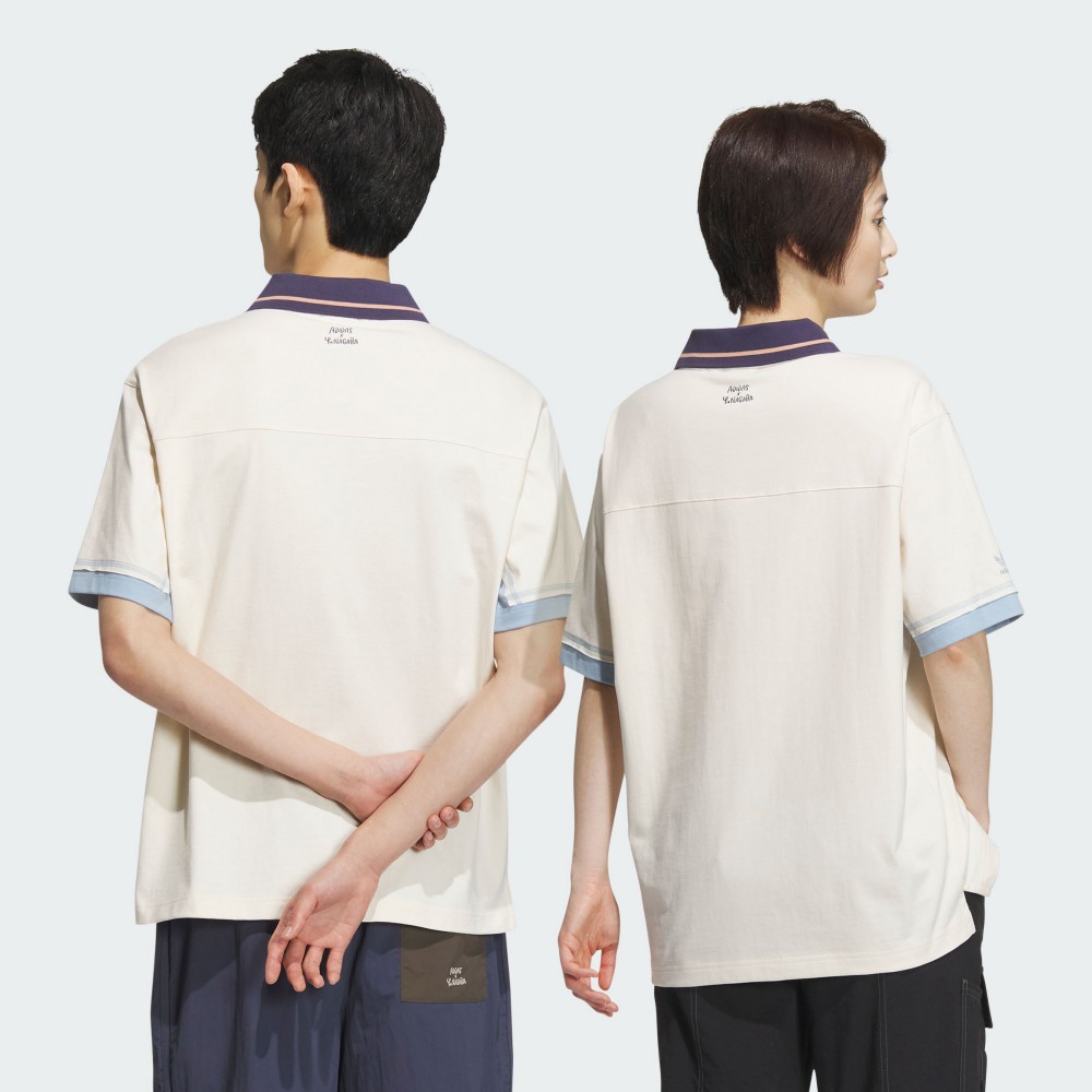 YU NAGABA V-DAY 短袖POLO衫