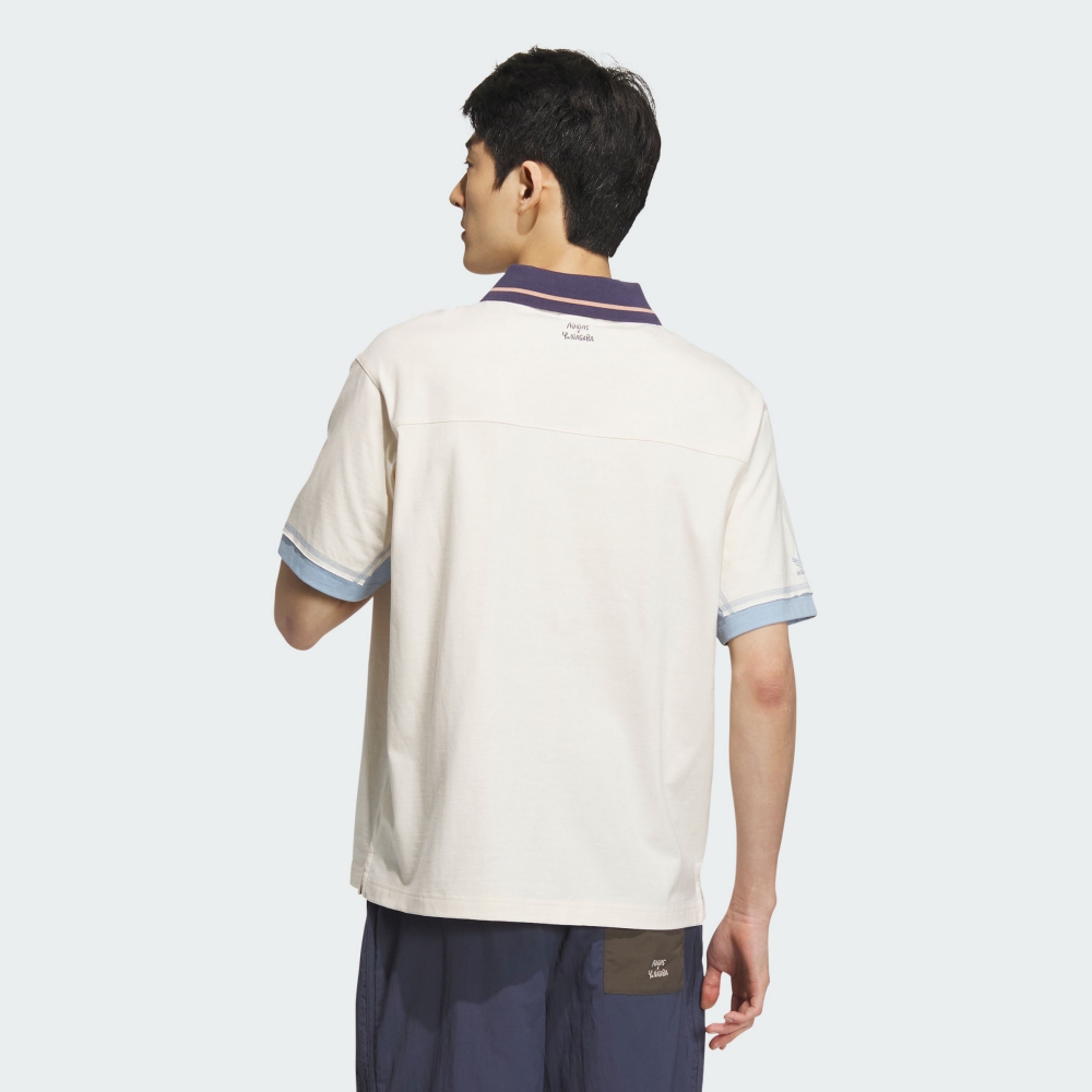 YU NAGABA V-DAY 短袖POLO衫