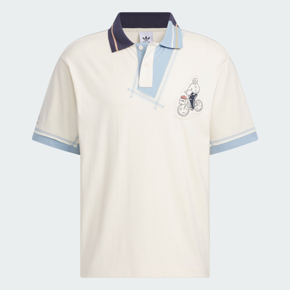 YU NAGABA V-DAY 短袖POLO衫