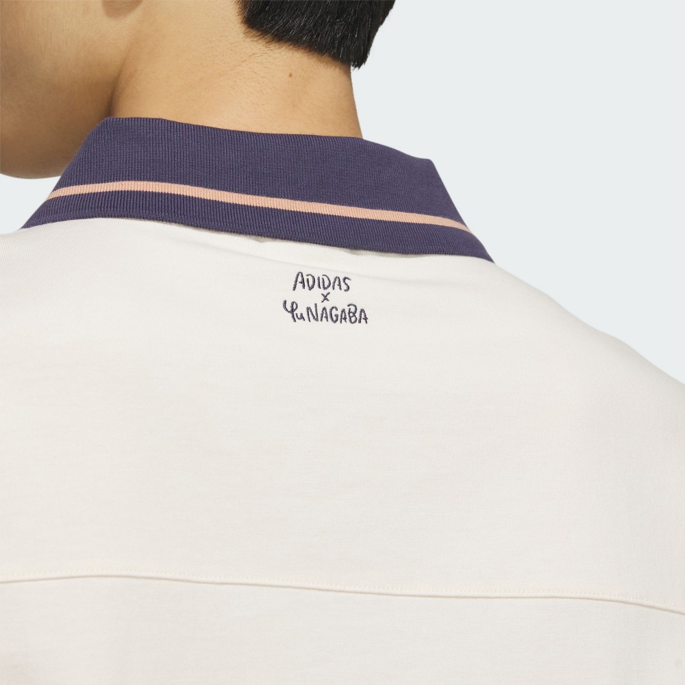 YU NAGABA V-DAY 短袖POLO衫