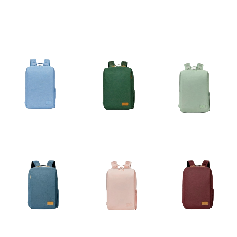 Nordace Siena Pro 13 背包(ND1120)-藍色/淺綠色/淺藍/桃粉色/紅色/綠色/淺紫