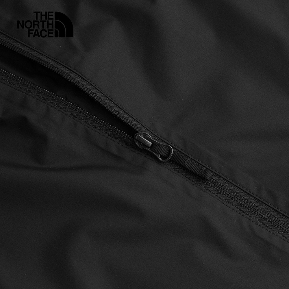 The North Face北面男款SANGRO黑色防水透氣保暖可調節收納連帽衝鋒衣｜88FRJK3