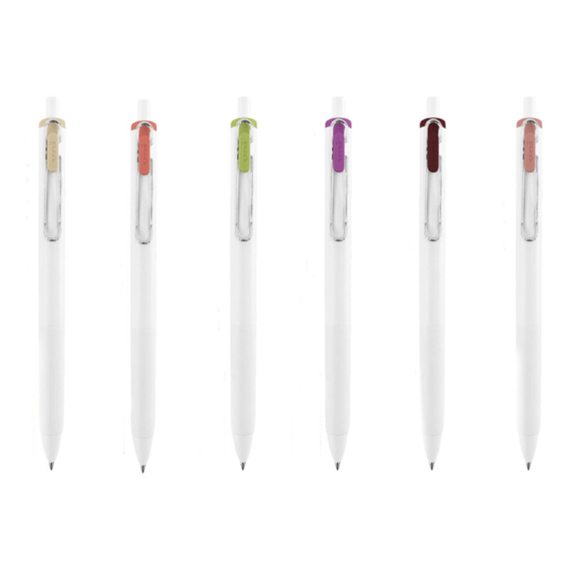 (限量)Uni三菱 uni-ball one 自動鋼珠筆0.5 (UMNSG-05)-黑莓/拿鐵/櫻桃泥/甘納許/奶茶/開心果奶油