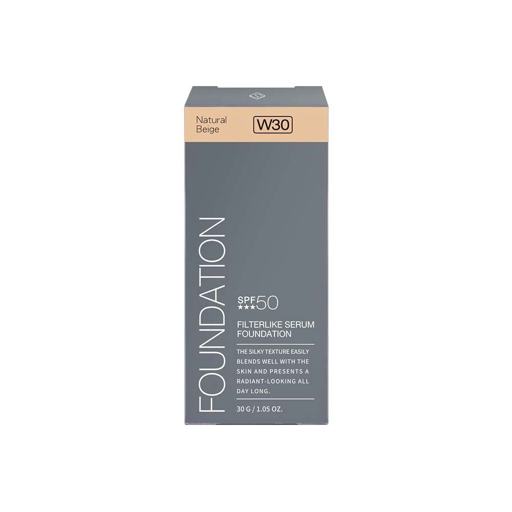 Solone柔紗精粹粉底液30g W30裸米膚