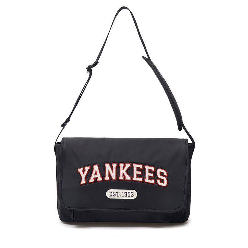 MLB 尼龍斜背包 腋下包 Varsity系列 紐約洋基隊 (3ACRL014N-50BKS)