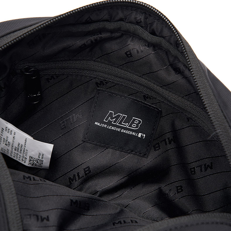 MLB 尼龍斜背子母方包 相機包 Varsity系列 紐約洋基隊 (3ACRM014N-50BKS)