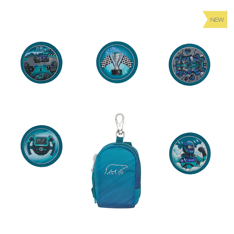 布章零錢包 - 旋風賽車