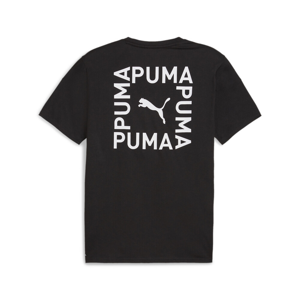 PUMA 訓練系列Puma Fit圖樣短袖T恤 男性
