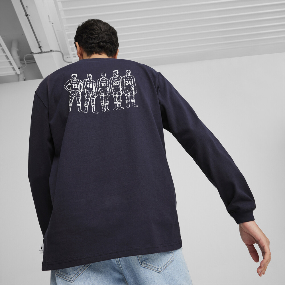 PUMA 流行系列MMQ薄長T恤 男性