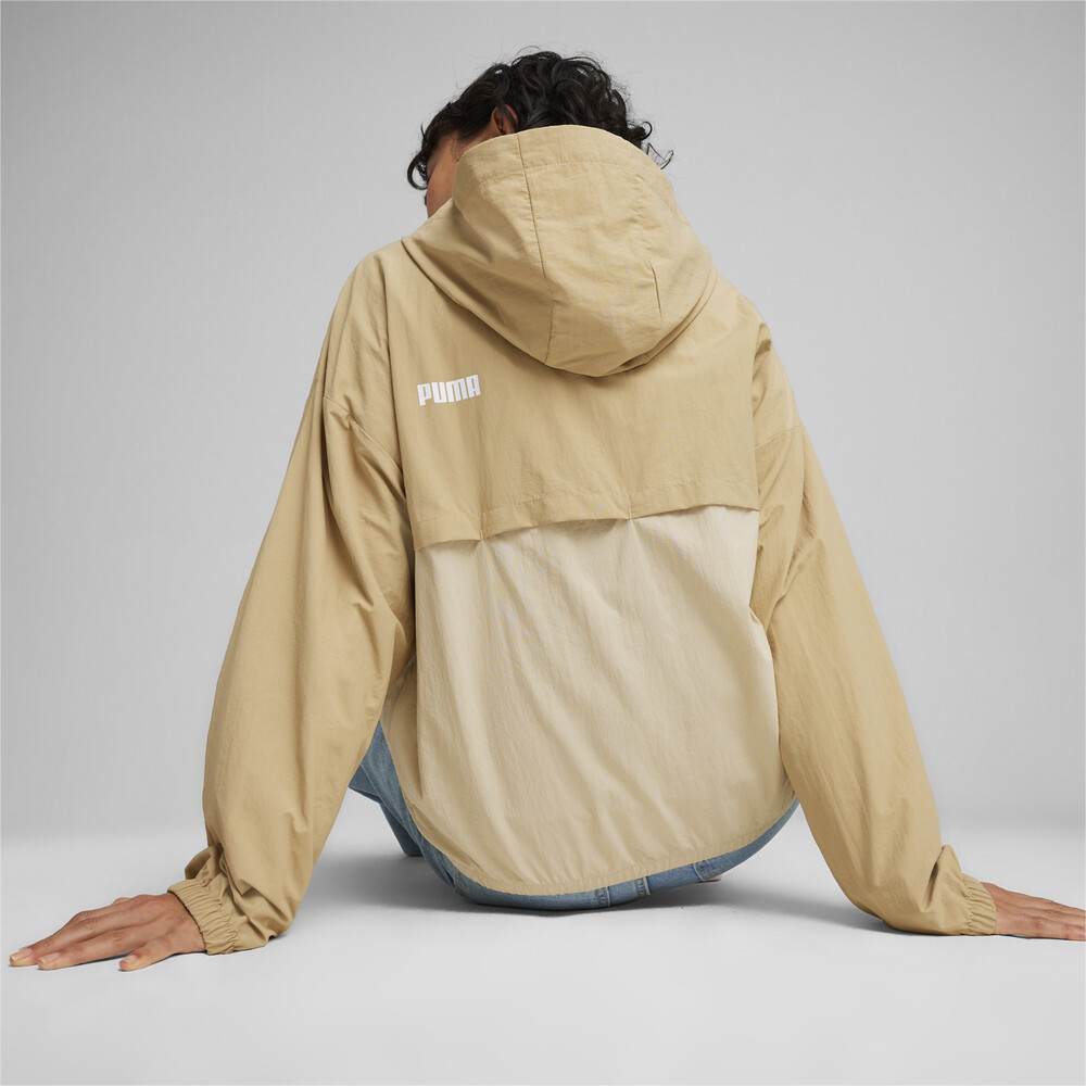 PUMA 基本系列寬鬆連帽風衣外套 女性