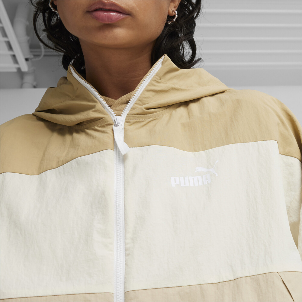 PUMA 基本系列寬鬆連帽風衣外套 女性