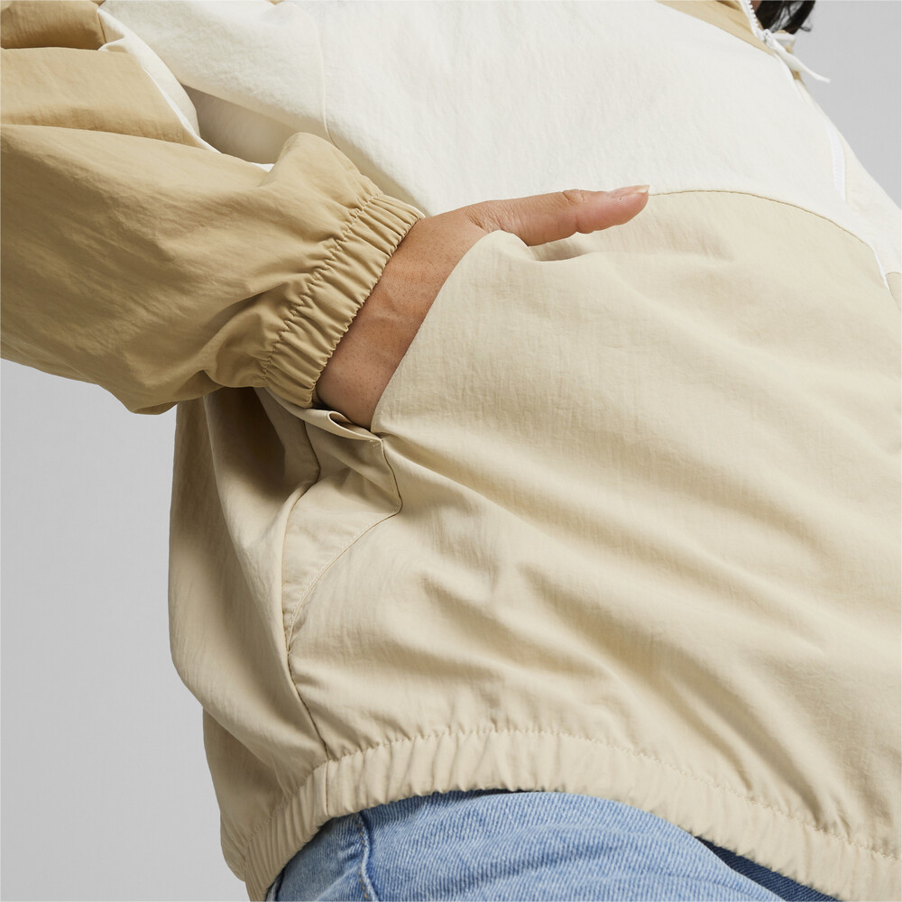 PUMA 基本系列寬鬆連帽風衣外套 女性