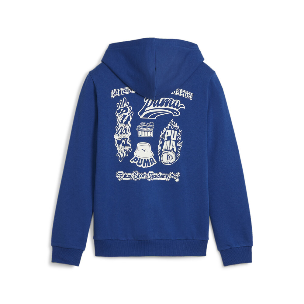 PUMA 基本系列Ess+ Mid 90s長厚連帽T恤 男童