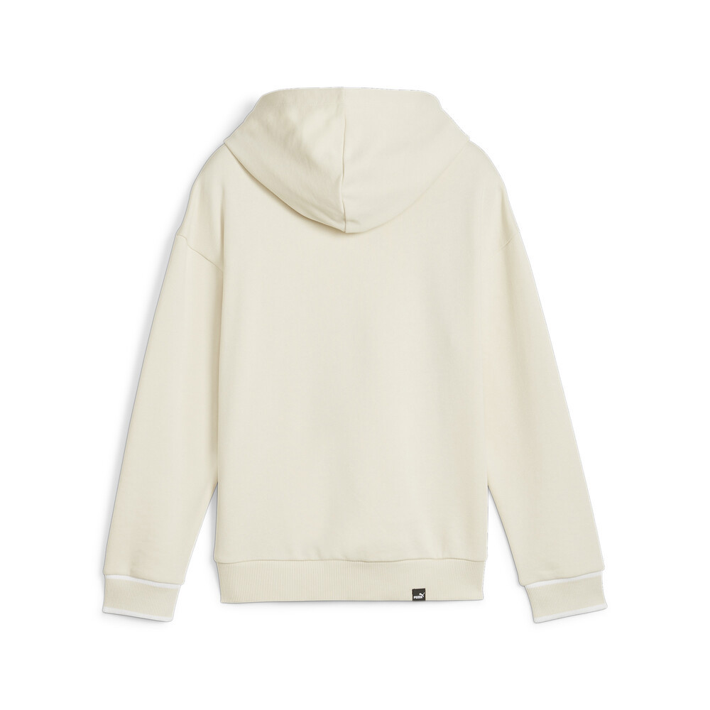 PUMA 基本系列Puma Squad長厚連帽T恤 女童