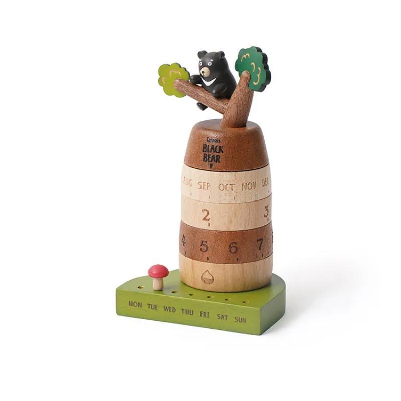 知音Jean  轉動萬年曆．來趣找黑熊-【小黑熊爬樹】