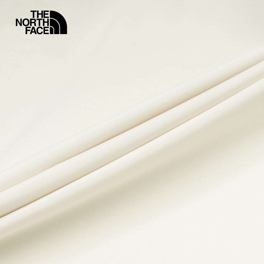 【10/24 00點週末限定】The North Face北面女款ANTORA米白色防水透氣連帽抓絨內裡三合一外套｜7QW6ROU