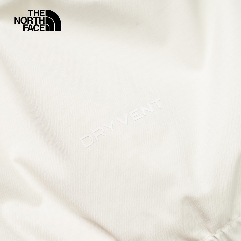 【10/24 00點週末限定】The North Face北面女款ANTORA米白色防水透氣連帽抓絨內裡三合一外套｜7QW6ROU
