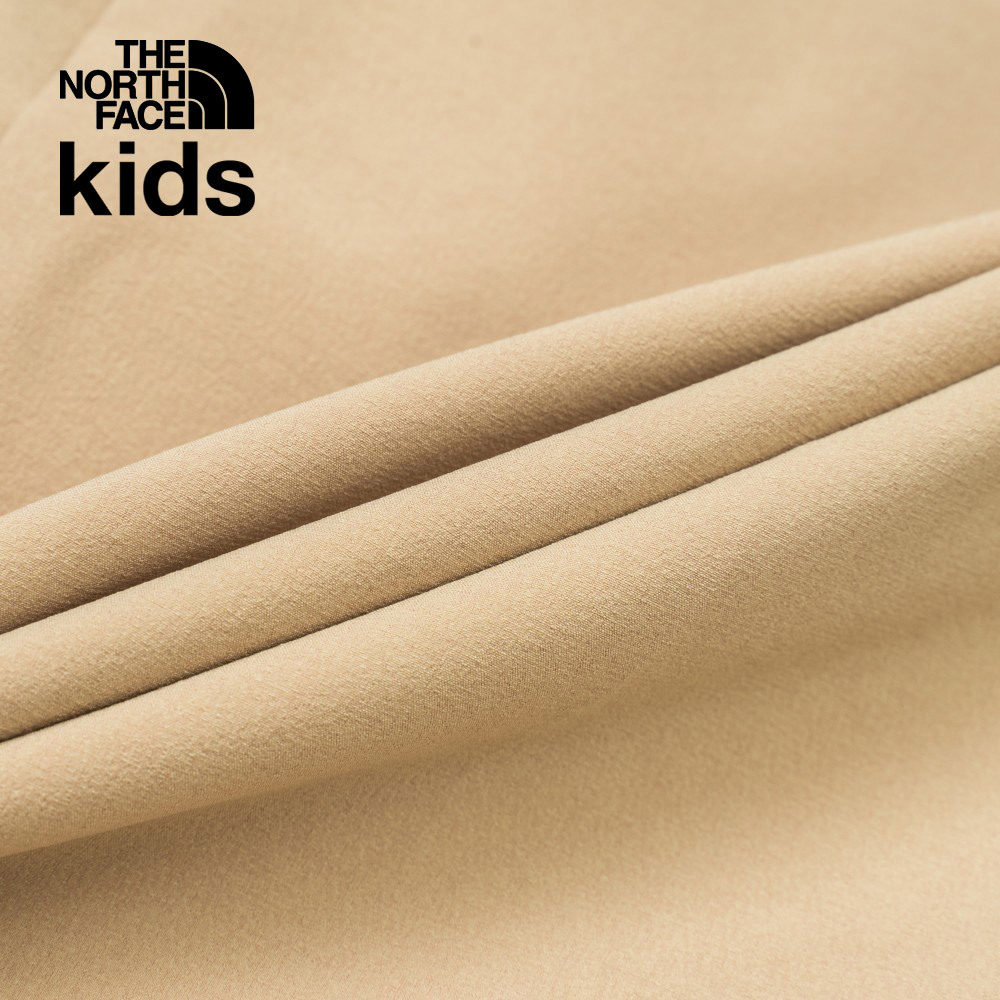 【10/26 12點限時搶購】The North Face北面兒童UPF卡其色防潑水防曬彈力褲腰休閒戶外徒步褲｜87Z1LK5