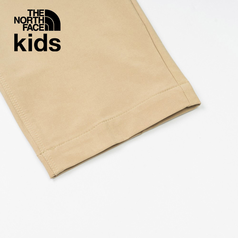 【10/26 12點限時搶購】The North Face北面兒童UPF卡其色防潑水防曬彈力褲腰休閒戶外徒步褲｜87Z1LK5