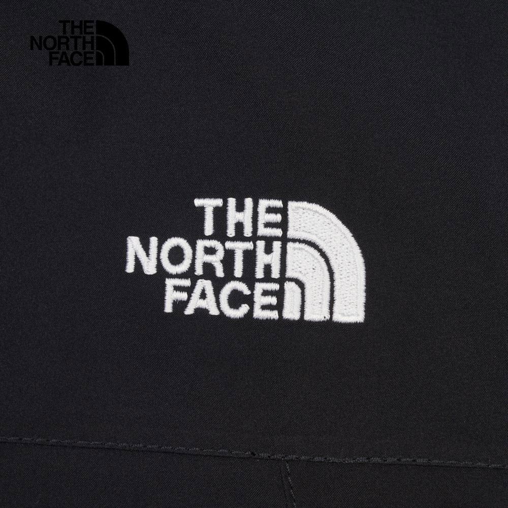 The North Face北面女款SANGRO黑色防水透氣可調節收納連帽衝鋒衣｜88FYJK3