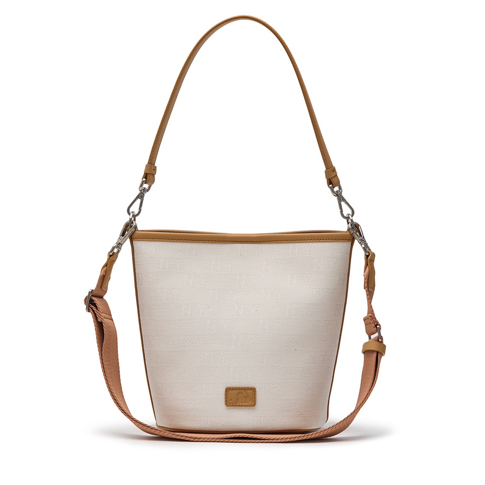 MLB 肩背 斜背 兩用 托特包 水桶包 Monogram系列 紐約洋基隊 (3ABML024N-50CRD)