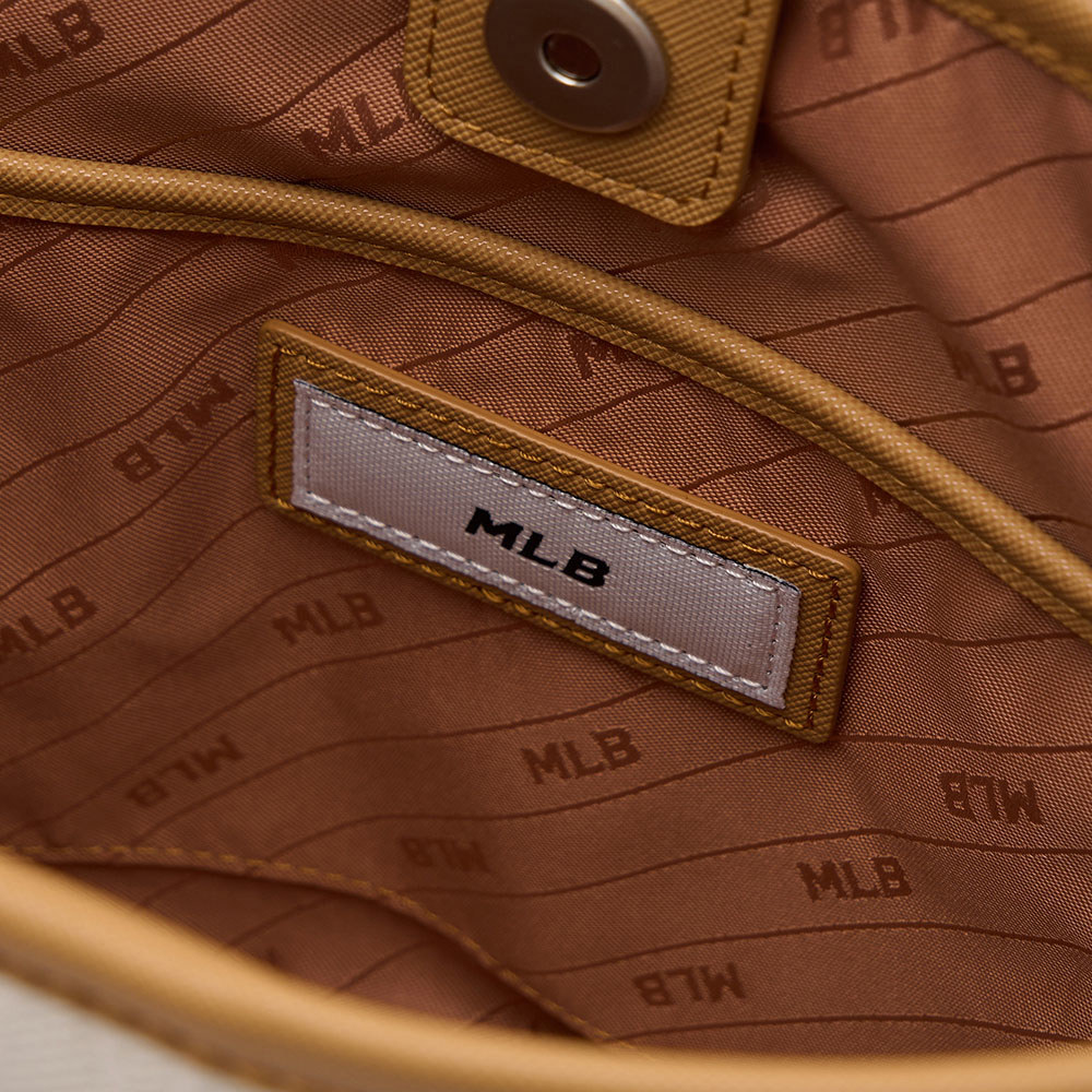 MLB 肩背 斜背 兩用 托特包 水桶包 Monogram系列 紐約洋基隊 (3ABML024N-50CRD)