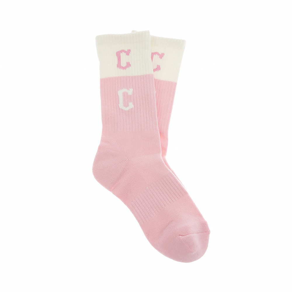 MLB 襪子 中筒襪 克里夫蘭守護者隊 (3ASOMC14N-45PKL)