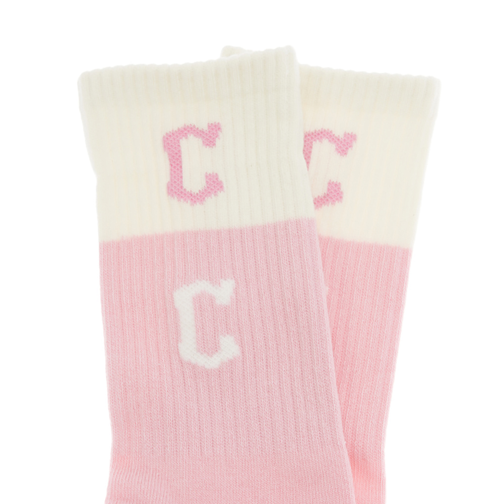 MLB 襪子 中筒襪 克里夫蘭守護者隊 (3ASOMC14N-45PKL)