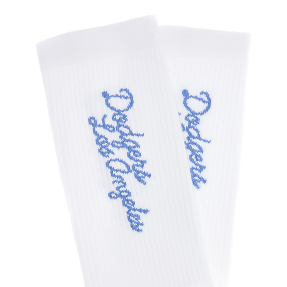 MLB 襪子 中筒襪 洛杉磯道奇隊 (3ASOMS64N-07WHS)