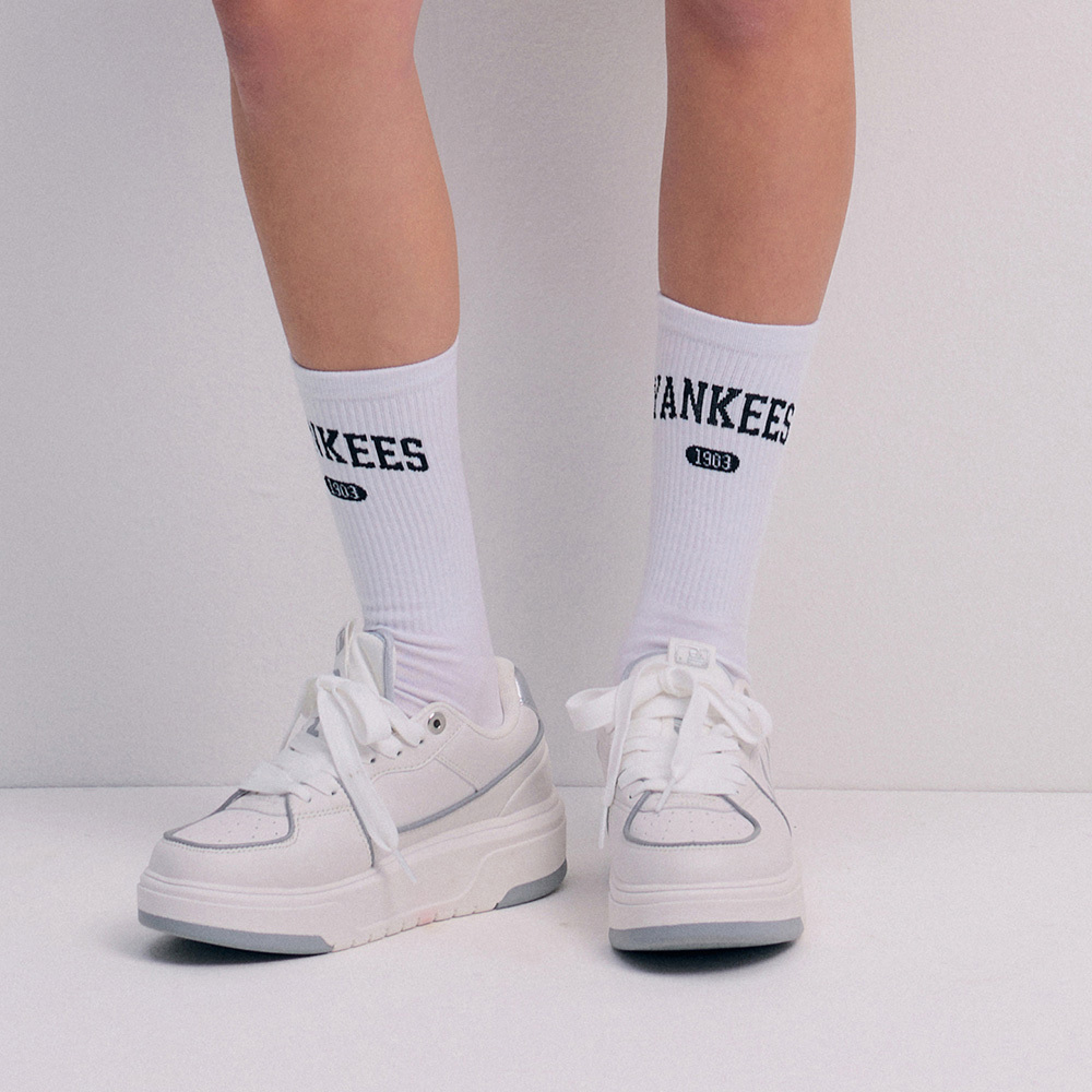 MLB 襪子 中筒襪 紐約洋基隊 (3ASOMV14N-50BKS)