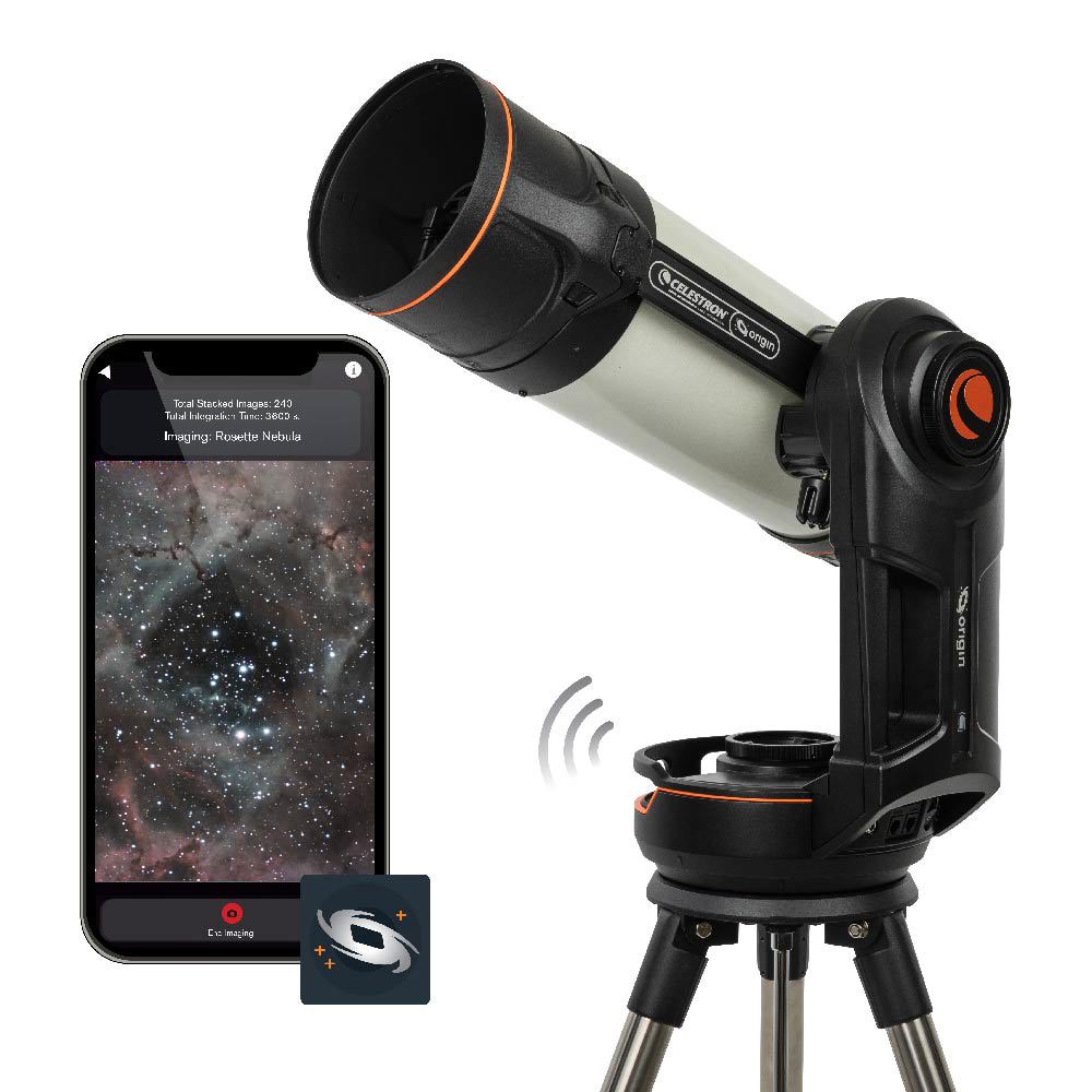 CELESTRON Origin 6 天文望遠鏡-AI 行動智慧家庭天文台