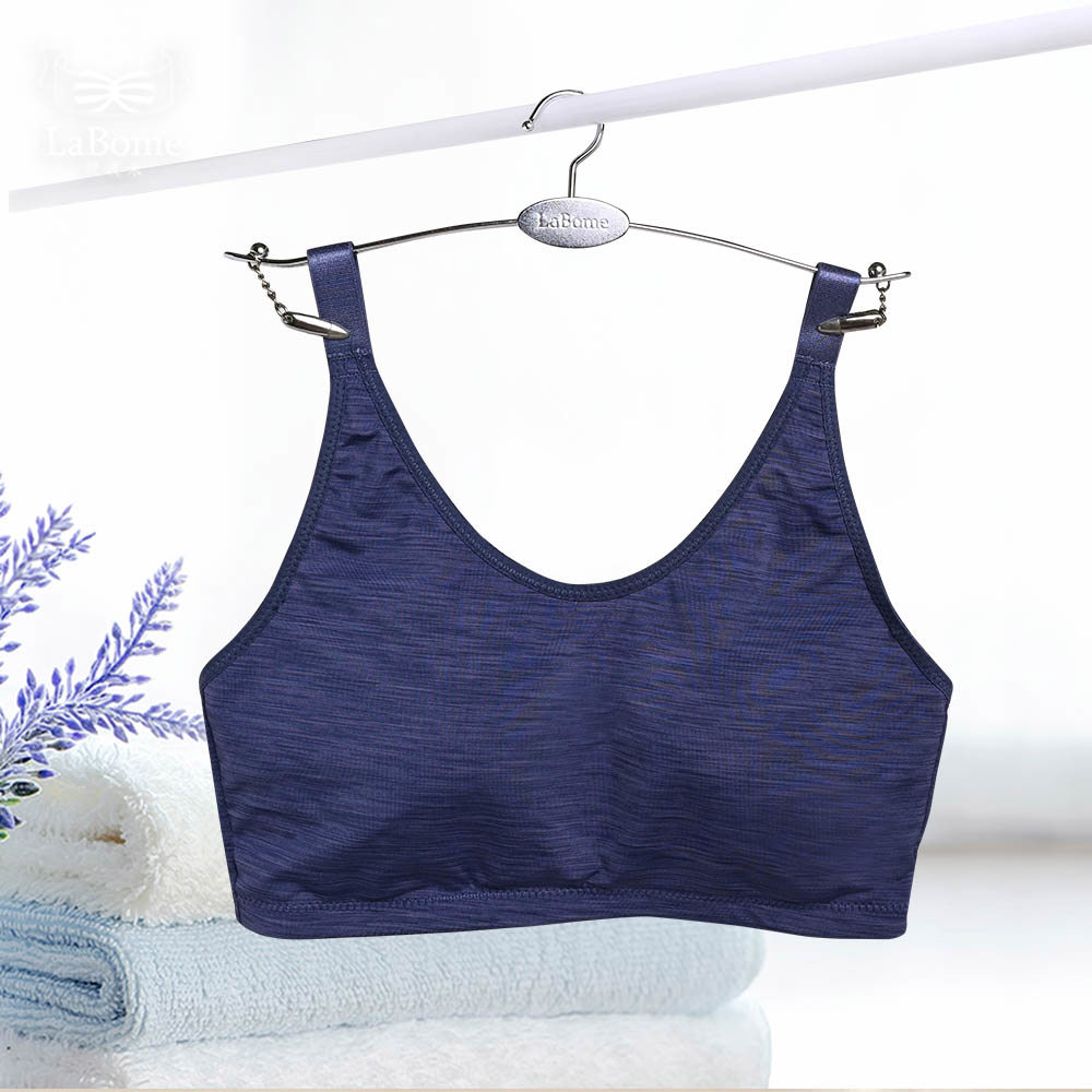 【HI COOL舒波好動】機能運動內衣 M-XL 藍色 A10117